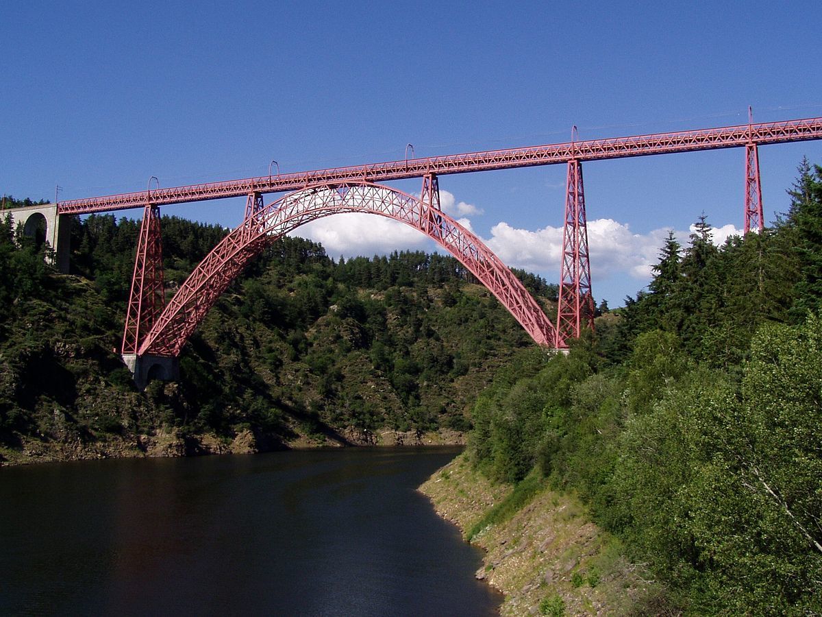 Viaduc De Garabit Cantal Ouvrage De Gustave Eiffel