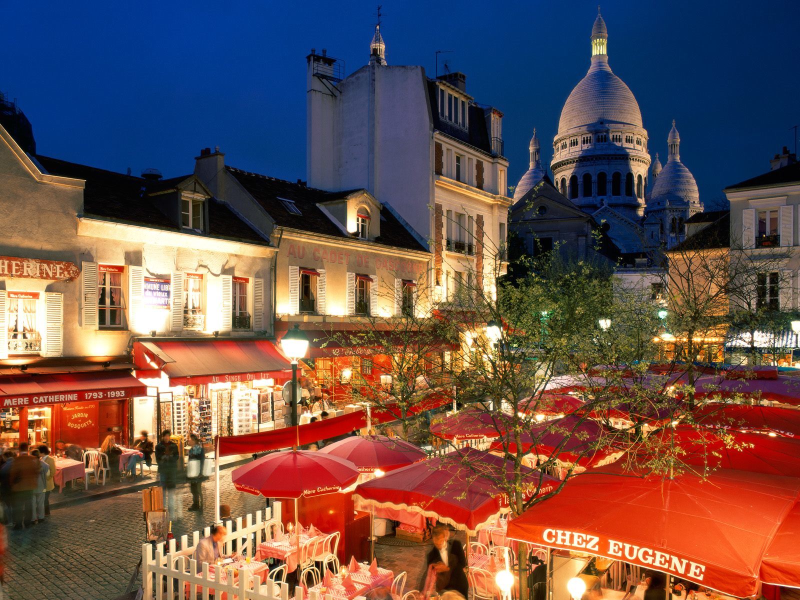 Montmartre by night Paris