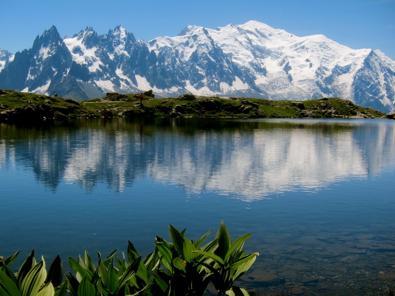 Vue sur le Mont Blanc Haute Savoie