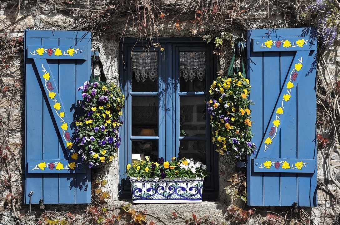 Rubans adhésifs fleuris pour fenêtre - France Rubans adhésifs fleuris pour fenêtre - France