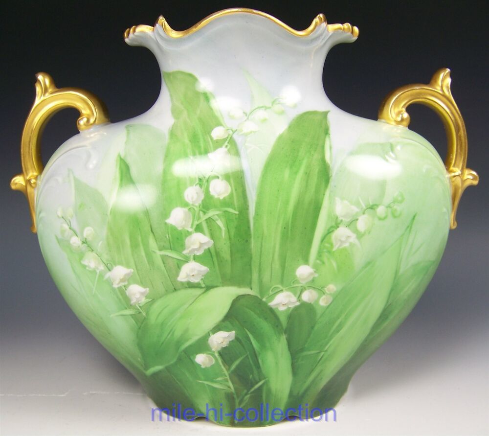 Vase muguet Porcelaine de Limoges