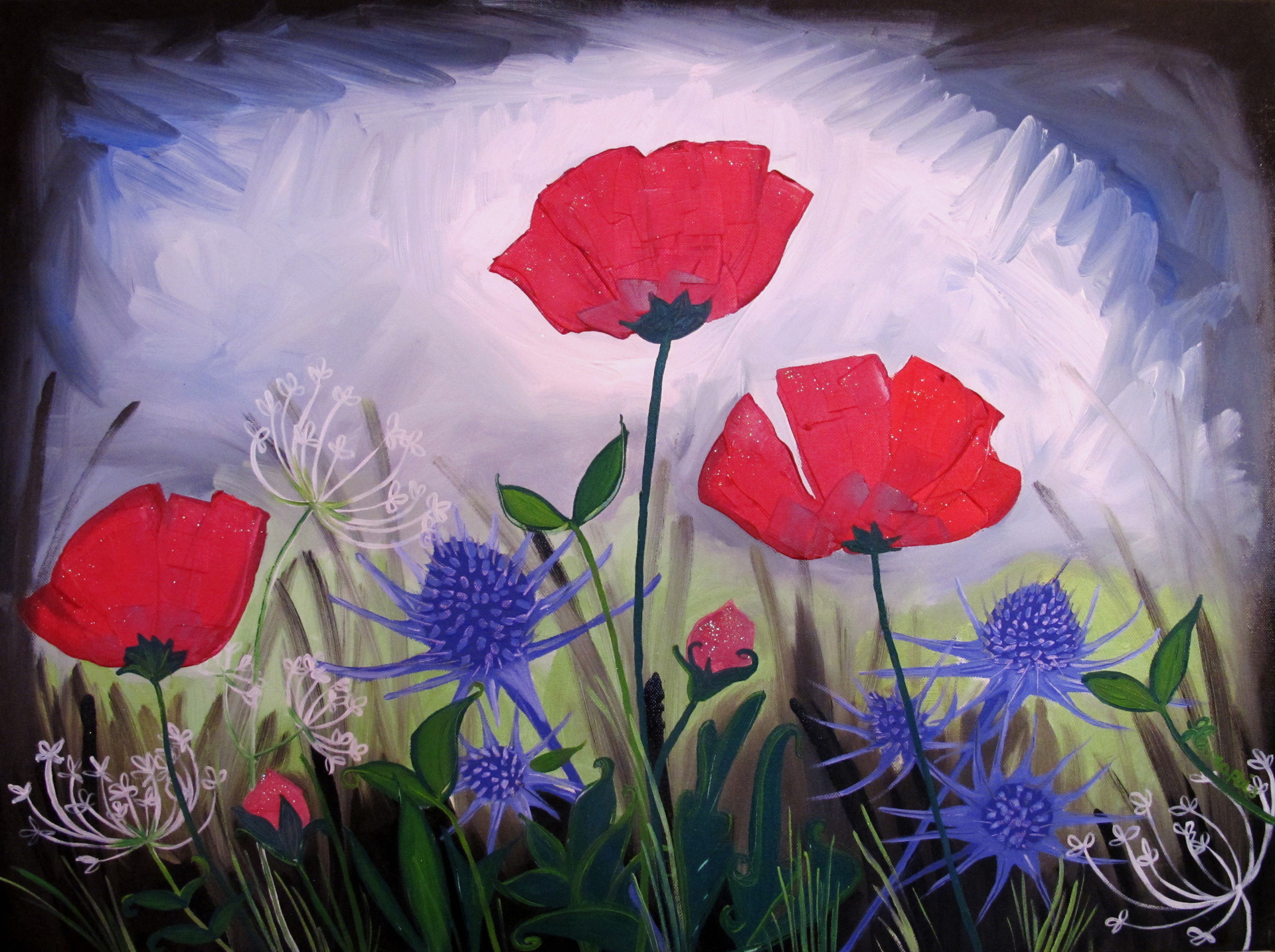 Coquelicots Peinture